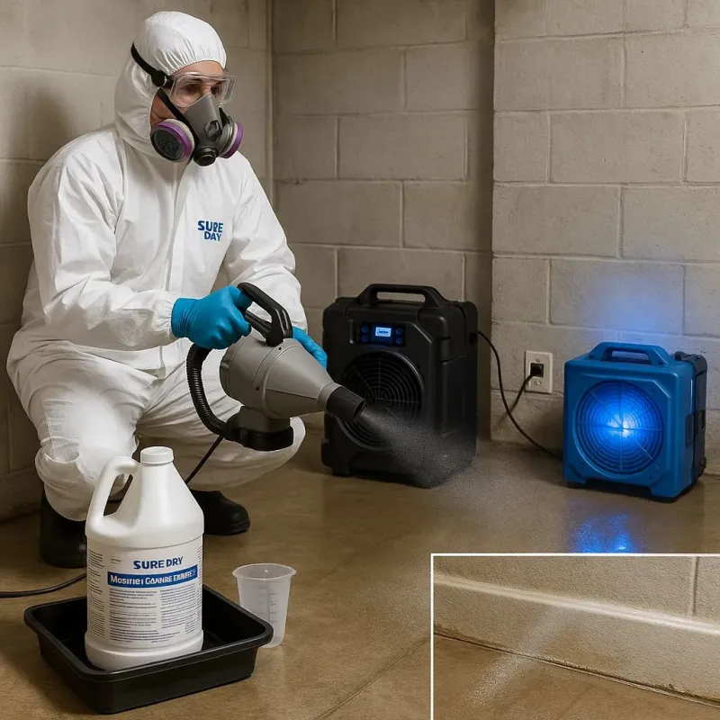 Sanitization and Odor Removal process in China Grove, NC